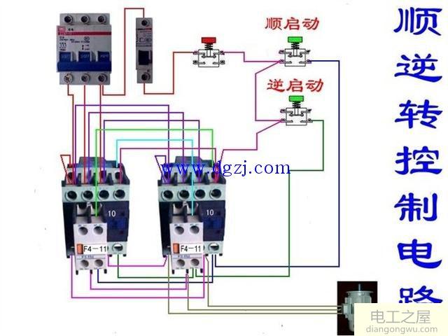 电念头正反转接线图的接线原理图剖析